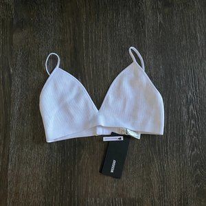Weekday Ribbed Bralette - NWT